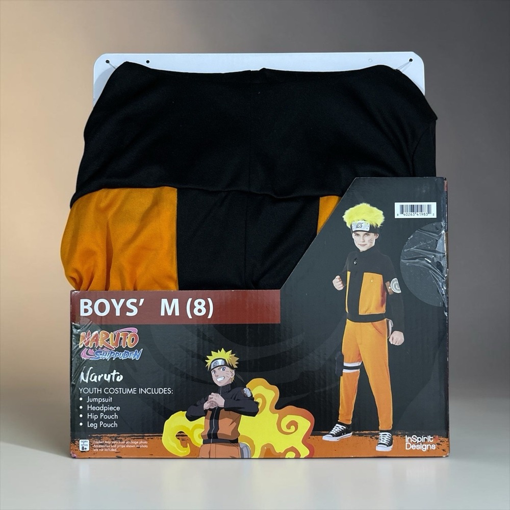 Naruto Shippuden Boys Size Medium (8) InSpirit Designs Halloween Costume